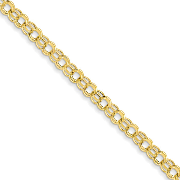 14K Yellow Gold,Hollow,Lobster Clasp