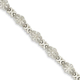 14K White Gold,Lobster Clasp