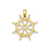 Pendants & Charms,Gold,Yellow,14K,27 mm,22 mm,Each,Nautical,Between $200-$400