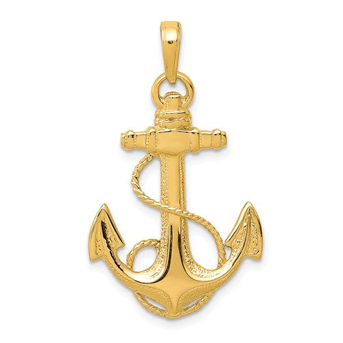 Pendants & Charms,Gold,Yellow,14K,33 mm,20 mm,Each,Nautical,Between $200-$400