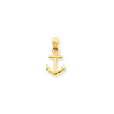 Pendants & Charms,Gold,Yellow,14K,16 mm,9 mm,Each,Nautical,Under $100