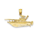 Pendants & Charms,Themed Charm,Gold,Yellow,14K,21 mm,32 mm,Each,Nautical,Between $200-$400