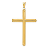 Polished,3-D,14K Yellow Gold,Hollow