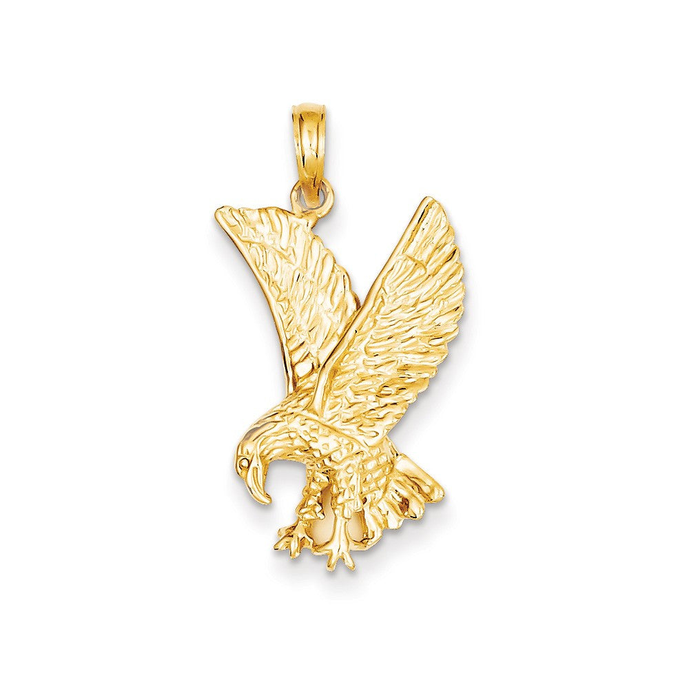 Pendants & Charms,Gold,Yellow,14K,25 mm,16 mm,2 mm,5 mm,Americana & Military,Between $200-$400