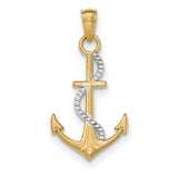 Pendants & Charms,Gold,Two-Tone,14K,Nautical,Between $100-$200