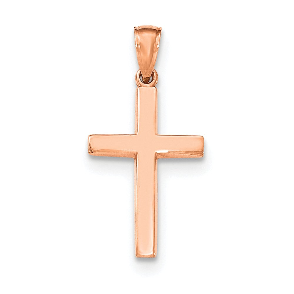 Solid,Polished,14K Yellow Gold Rose Gold