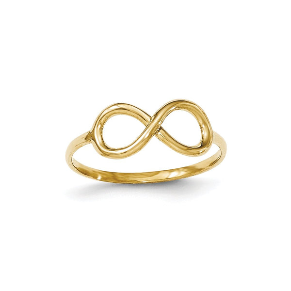 14K Yellow Gold Fancy Heart Ring