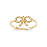 14K Two-Tone Gold Gold Fashion Swirl O  Ring