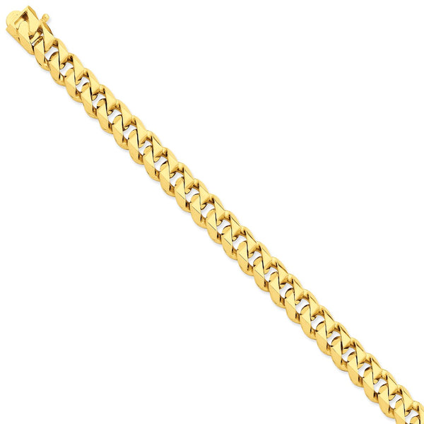 Solid,Casted,Polished,14K Yellow Gold,Heavy Duty Box Chain