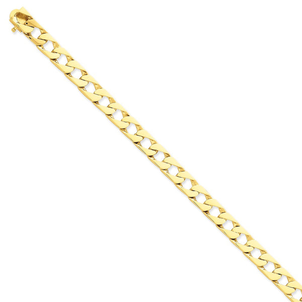 Solid,Casted,Polished,14K Yellow Gold,Avail. With Lobster Clasp,Heavy Duty Box Chain