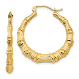 Earrings,Hoop,Gold,Yellow,14K,20 mm,4 mm,Pair,Wire & Clutch,Hoop,Between $100-$200