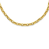 Necklaces,Chain Styles,Gold,Yellow,14K,18 in,4 mm,Lobster (Fancy),Fancy
