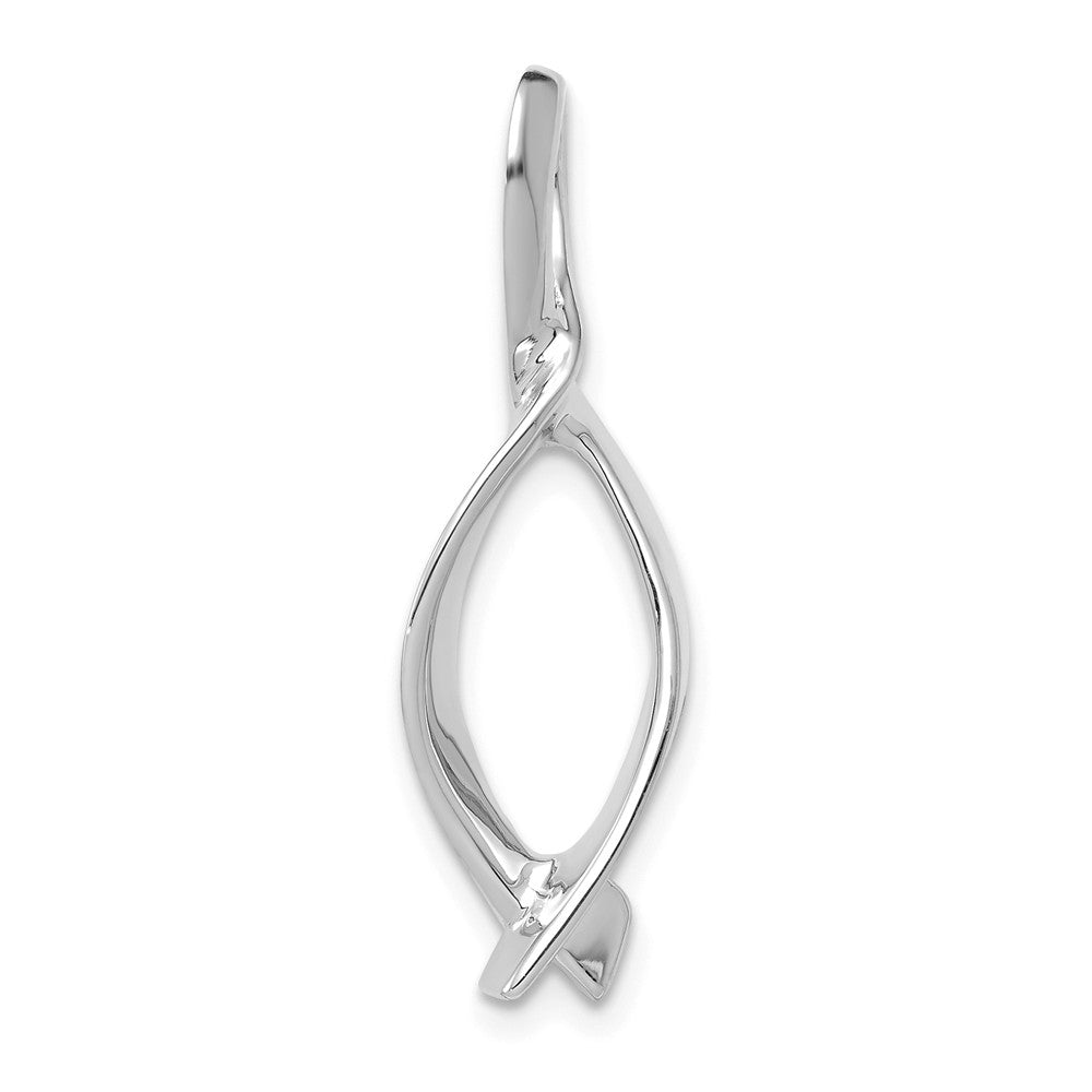 Solid,Casted,Polished,14K White Gold,Fits Up to 2mm Regular,Fits Up to 5mm Fancy