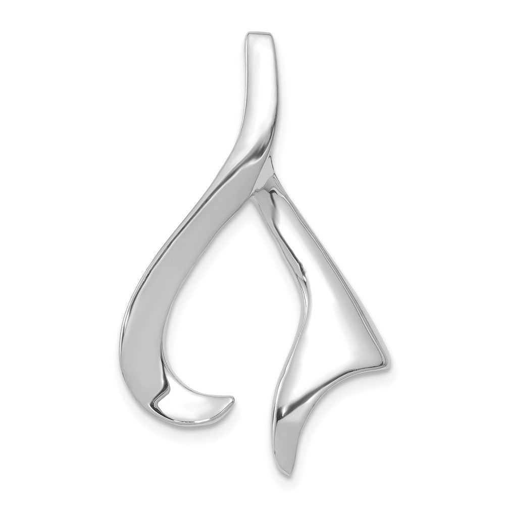 Solid,Casted,Polished,14K White Gold,Fits Up to 2mm Regular,Fits Up to 6mm Fancy