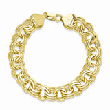 Solid,Polished,14K Yellow Gold,Box Chain