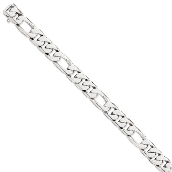 Solid,Casted,Polished,14K White Gold,Avail. With Lobster Clasp,Heavy Duty Box Chain