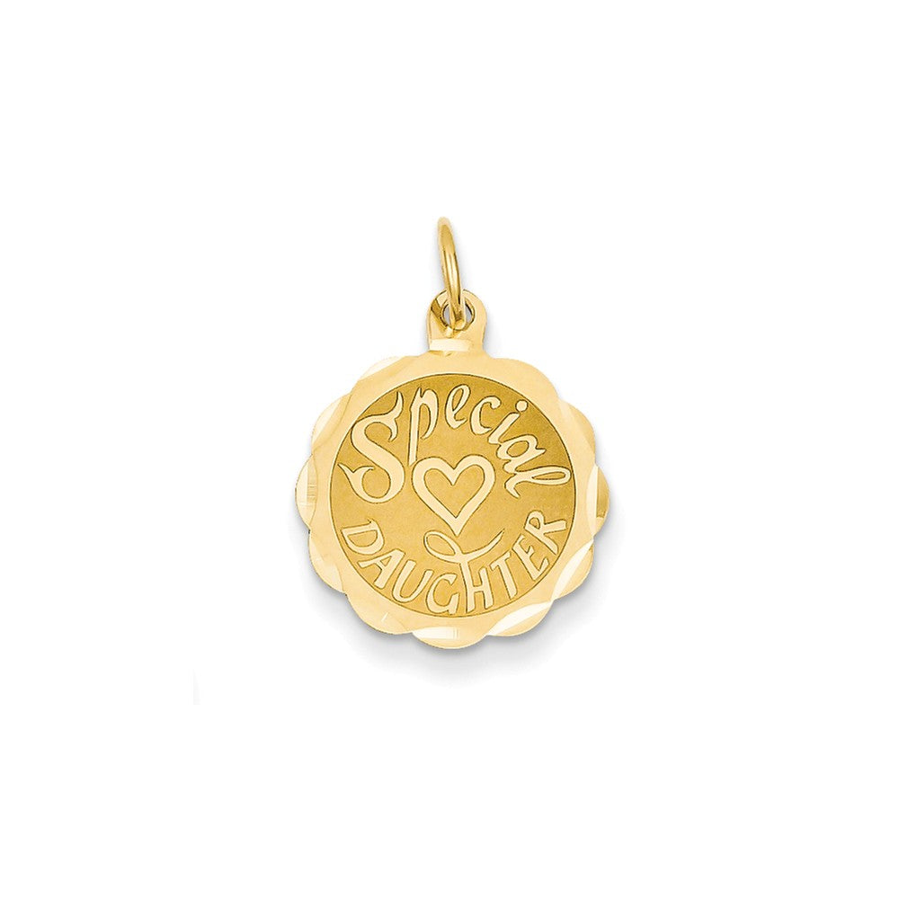 Solid,Polished,14K Yellow Gold,Flat Back,Engravable