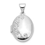 Polished,14K White Gold,Not Engraveable By QG,Holds 2 Photos