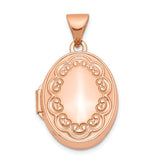 14K Yellow Gold Rose Gold,Not Engraveable By QG,Holds 2 Photos