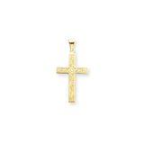 Solid,Polished,14K Yellow Gold,Stamped,Engravable,Satin Back