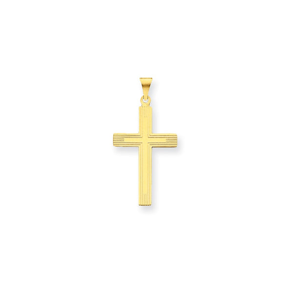 Solid,Casted,Polished,14K Yellow Gold,Engravable