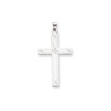 Solid,Polished,14K White Gold,Stamped,Engravable