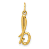 Polished,14K Yellow Gold,Textured Back