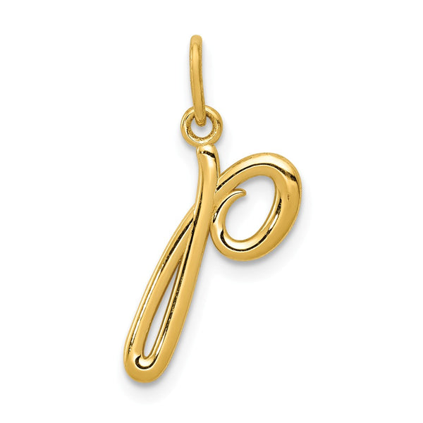 Polished,14K Yellow Gold,Textured Back