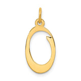 Solid,Polished,14K Yellow Gold,Laser-Cut