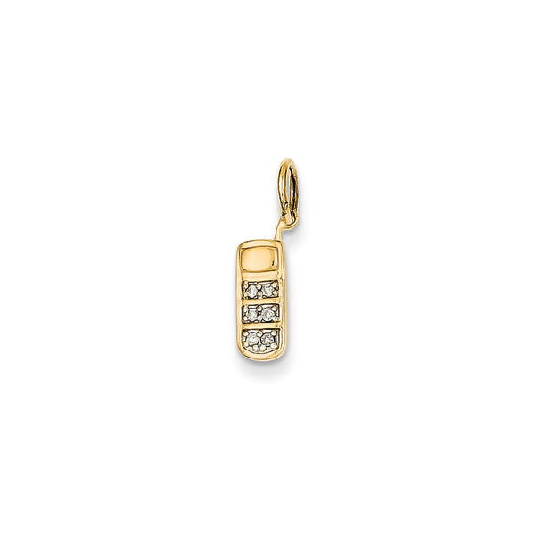 Casted,14K Yellow Gold,Open Back,Genuine,Diamond