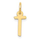 Solid,Polished,14K Yellow Gold,Laser-Cut