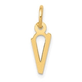 Solid,Polished,14K Yellow Gold,Laser-Cut