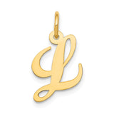 Solid,Polished,14K Yellow Gold,Laser-Cut