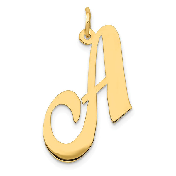 Solid,Polished,14K Yellow Gold,Laser-Cut