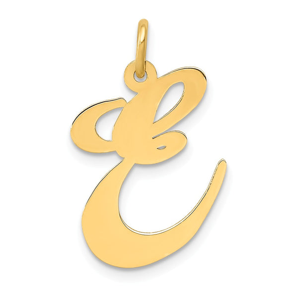 Solid,Polished,14K Yellow Gold,Laser-Cut