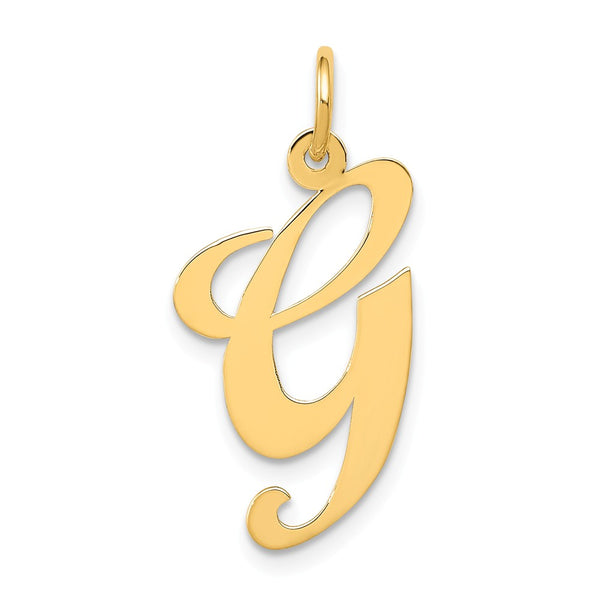 Solid,Polished,14K Yellow Gold,Laser-Cut