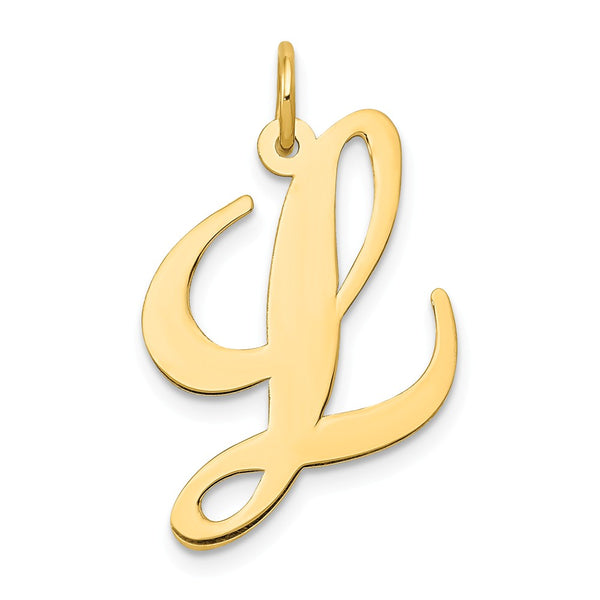 Solid,Polished,14K Yellow Gold,Laser-Cut