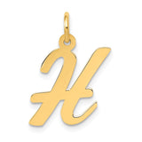 Solid,Polished,14K Yellow Gold,Laser-Cut