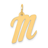 Solid,Polished,14K Yellow Gold,Laser-Cut