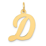 Solid,Polished,14K Yellow Gold,Laser-Cut