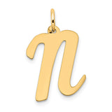 Solid,Polished,14K Yellow Gold,Laser-Cut