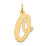 Solid,Polished,14K Yellow Gold,Laser-Cut